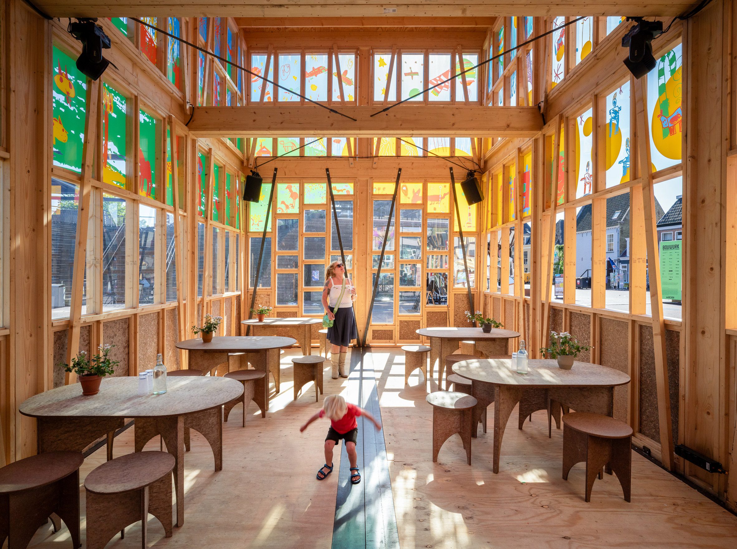 Bouwurk temporary festival venue by Overtreders W