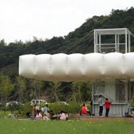 Down in the Clouds pavilions by Practice on Earth and Increments Studio